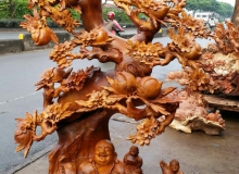 Tượng gỗ phong thủy