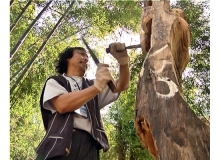 Sáng tạo trong điêu khắc gỗ dân gian Tây Nguyên