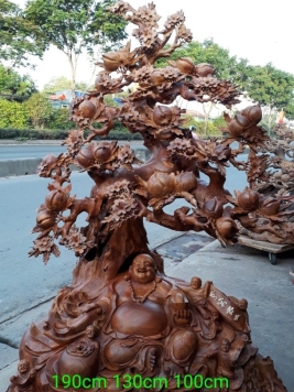 Di Lặc khủng - Gõ Hương Việt Nam