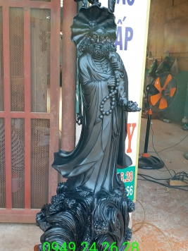 Đạt Ma Gỗ Mun Sừng Quý Hiếm.  