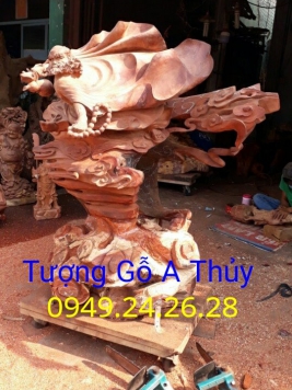 ĐẠT MA BAY .  gỗ Hương .  kt 130cm 110cm 86cm .  