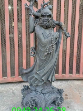 Đạt Ma gỗ Mun quy hiếm  . . Kt 92cm 37cm 33cm . Tp còn mộc  