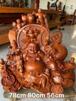 Di lạc gỗ hương việt  . Kt trên hình 