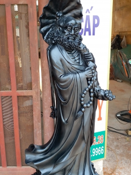 Đat Ma quá hả i,  gỗ Mun Sừng quý hiếm , kt 120cm 42cm 42cm 