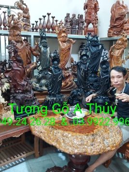 Mời các bác thưởng thức một số tp Đạt Ma Sư Tổ.  Tại xưởng gỗ A Thủy 