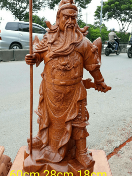 Quan Công chấn ải - Gỗ Hương