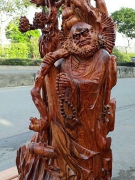 Đạt ma gỗ cẩm đẹp