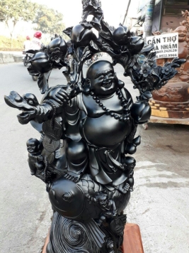 Di lặc - Gỗ mun sừng quý hiếm