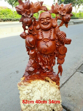 Di lặc - Nu hương - 82cm x 40cm x 34cm