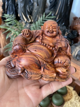 Di lạc để xe hơi gỗ sưa 