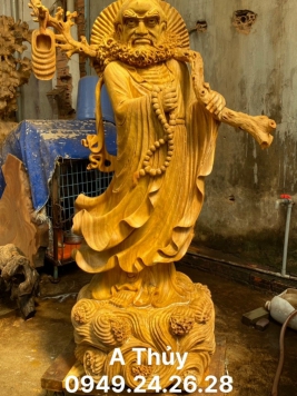 Đạt Ma Sư Tổ. Kt 1m72-1m- 55cm 