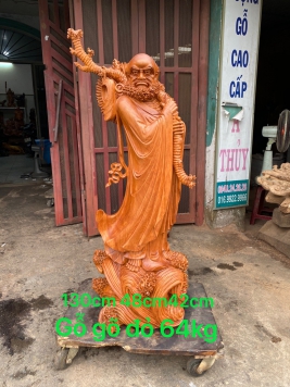 Đạt Ma Quá Hải gỗ gỗ 