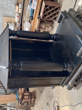 Bàn thờ ông địa cao 1m55 gỗ mun sừng quý hiếm 