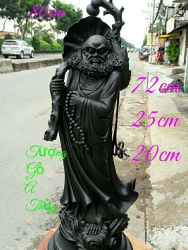 Đạt ma - Gỗ mun sừng