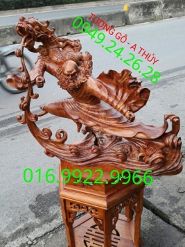 Đạt ma hàng long - gỗ cẩm - hàng đẹp